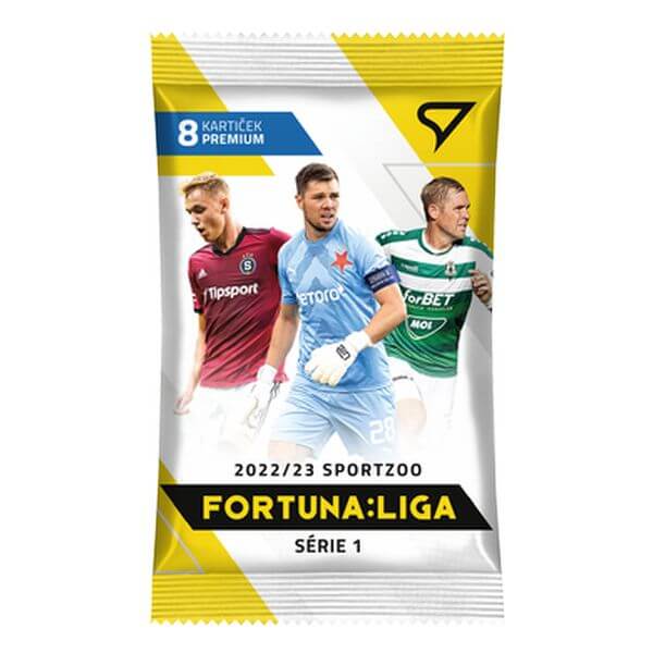 Levně Fotbalové karty Fortuna Liga 2022-23 Premium balíček 1. série