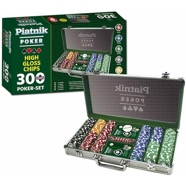 Levně Poker set 300 High Gloss Chips