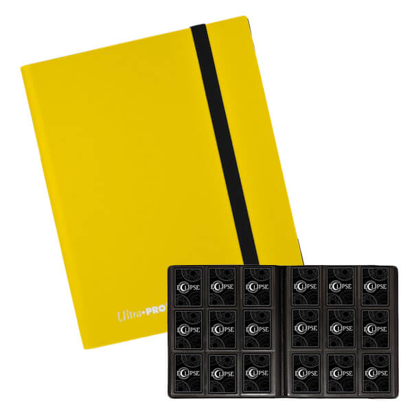 Album na karty Ultra Pro - Eclipse Pro-Binder A4 na 360 karet Lemon Yellow