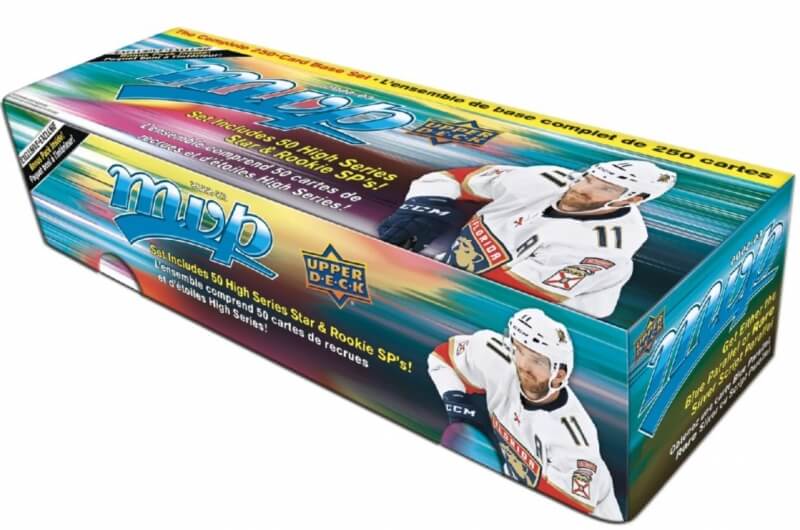 Levně 2022-23 NHL UD MVP Factory Box Set - hokejové karty