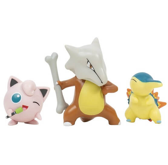 Levně Pokémon akční figurky Cyndaquil, Jigglypuff a Marowak 5 - 8 cm