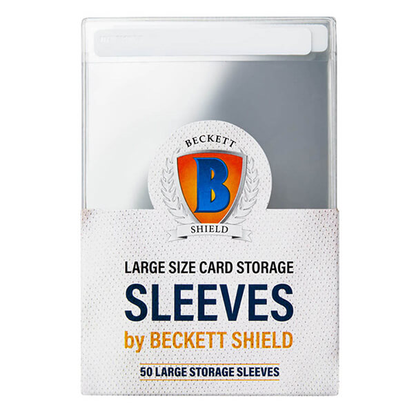 Levně Obaly na karty Beckett Shield Large Storage - 50 ks