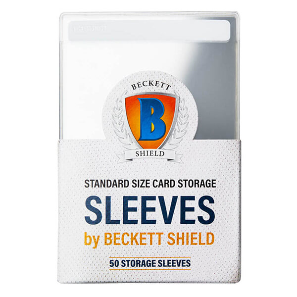 Levně Obaly na karty Beckett Shield Standard Storage - 50 ks