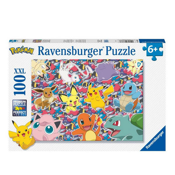 Levně Puzzle Pokémon XXL Ravensburger - 100 dílků