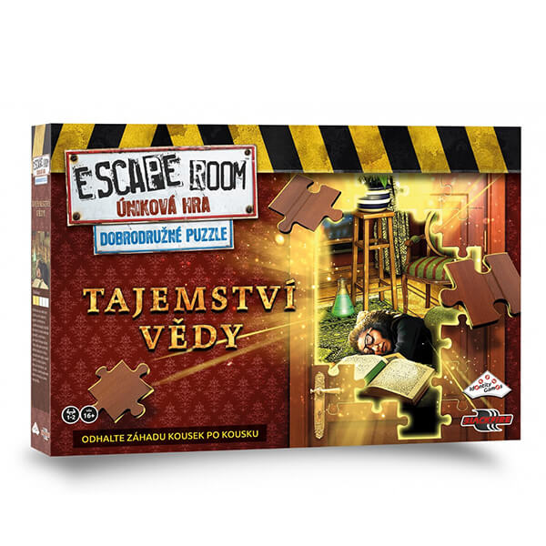 Levně Escape Room: Dobrodružné puzzle - Tajemství vědy