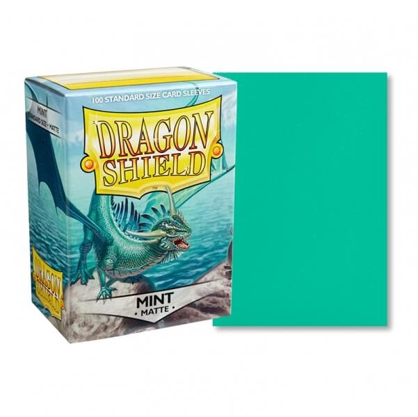 Obaly na karty Dragon Shield Protector - Matte Mint - 100ks