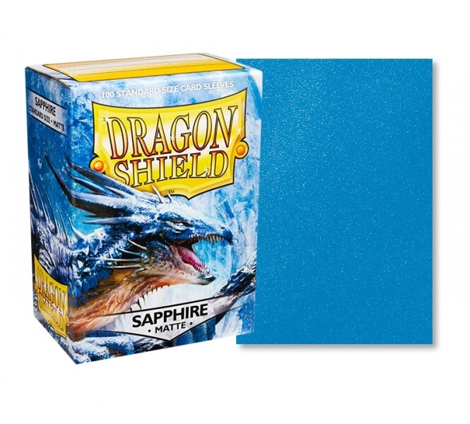 Obaly na karty Dragon Shield Protector - Matte Sapphire - 100ks