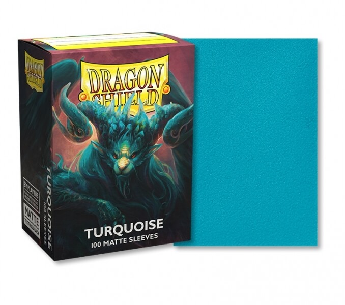 Obaly na karty Dragon Shield Protector - Matte Turquoise - 100ks