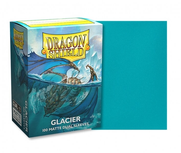 Levně Obaly na karty Dragon Shield Protector - Dual Matte Glacier - 100ks