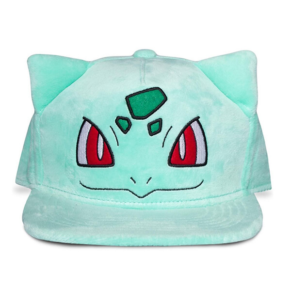 Kšiltovka Pokémon - Bulbasaur (plyšová)