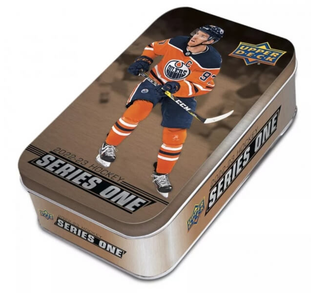 Levně 2022-23 NHL Upper Deck Series One Tin - hokejové karty