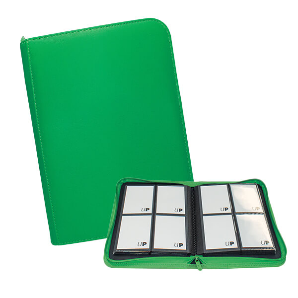 Album na karty Vivid 4-Pocket Zippered PRO-Binder - Green