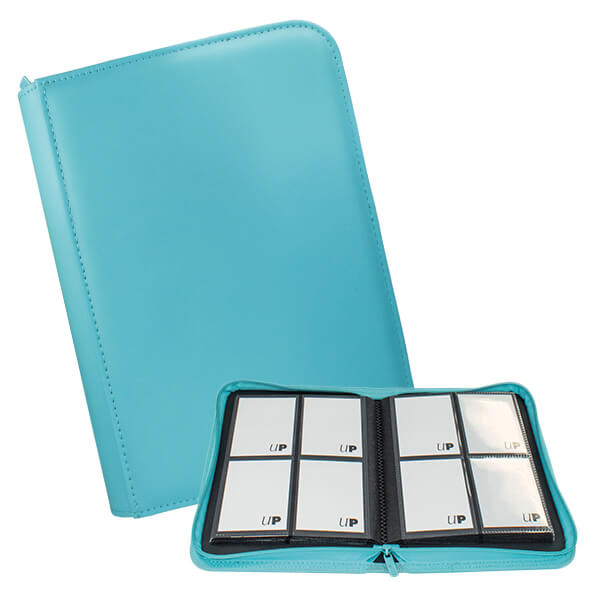 Album na karty Vivid 4-Pocket Zippered PRO-Binder - Light Blue