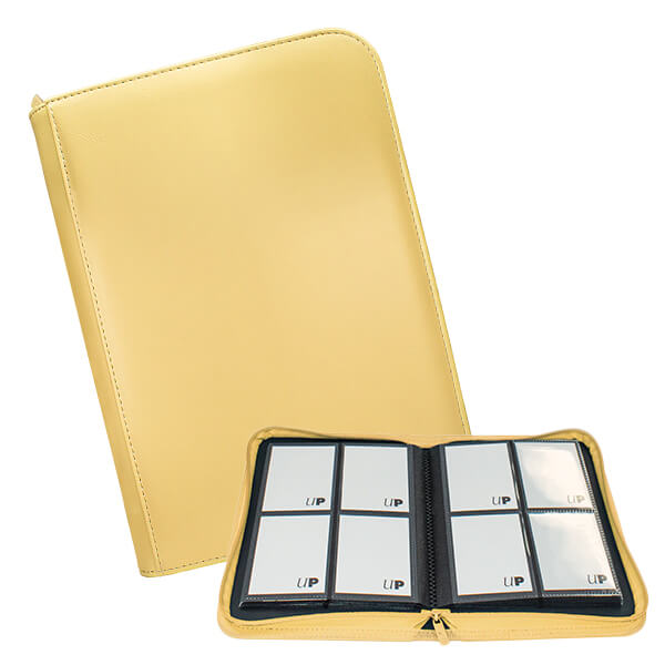 Levně Album na karty Vivid 4-Pocket Zippered PRO-Binder - Yellow