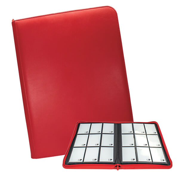 Levně Album na karty Vivid 9-Pocket Zippered PRO-Binder - Red