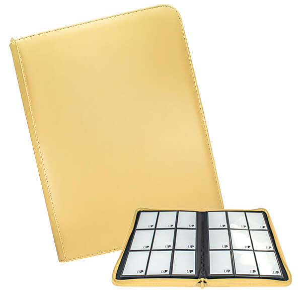 Levně Album na karty Vivid 9-Pocket Zippered PRO-Binder - Yellow
