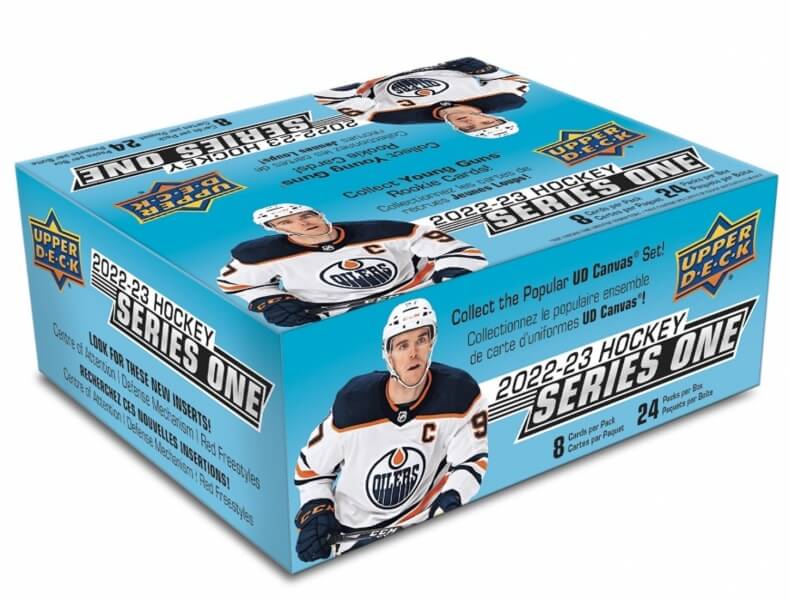 Levně 2022-23 NHL Upper Deck Series One Retail box - hokejové karty