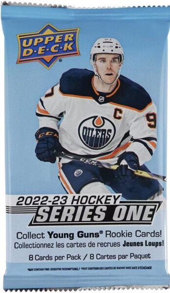 Levně 2022-23 NHL Upper Deck Series One Retail balíček - hokejové karty