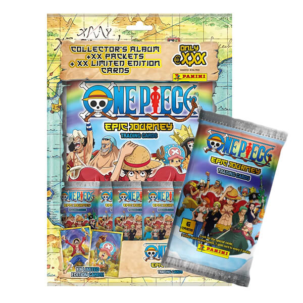 Panini One Piece Trading Cards - Epic Journey - Starter Set DE