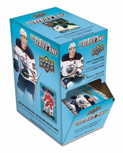2022-23 NHL Upper Deck Series One Gravity Feed Box - hokejové karty