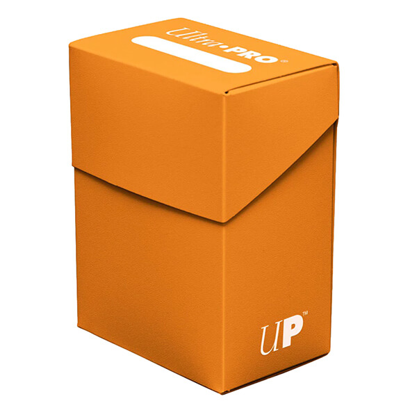 Levně Krabička na karty UltraPro Solid Deck Box - Pumpkin Orange