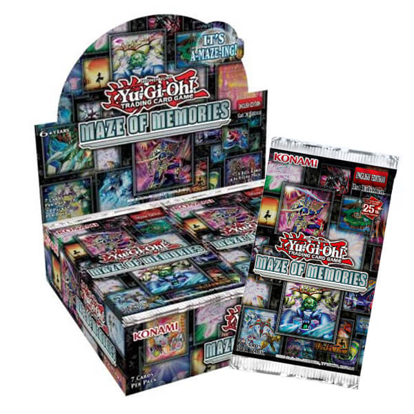 Levně Yu-Gi-Oh Maze of Memories Booster Box