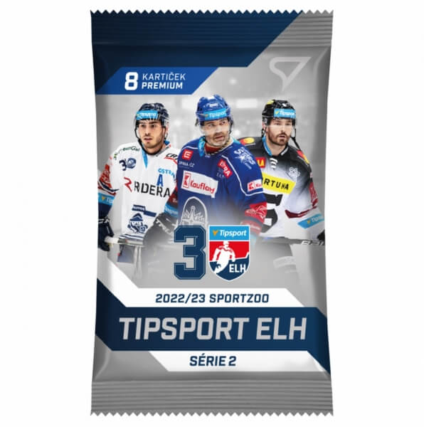 Levně Hokejové karty Tipsport ELH 22/23 Premium balíček 2. série