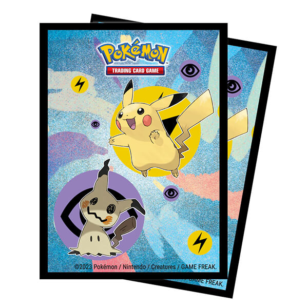Pokémon: 65 obalů na karty Pikachu and Mimikyu
