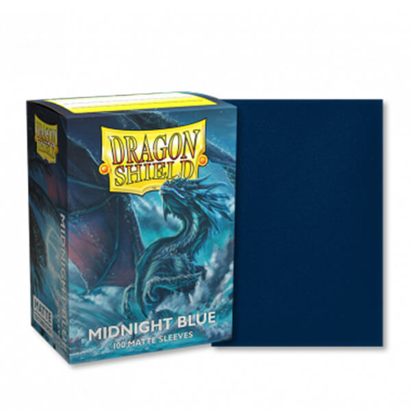 Levně Obaly na karty Dragon Shield Protector - Matte Midnight Blue - 100ks