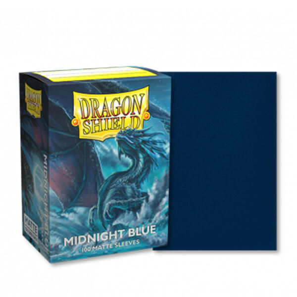 Obaly na karty Dragon Shield Protector - Matte Midnight Blue - 100ks