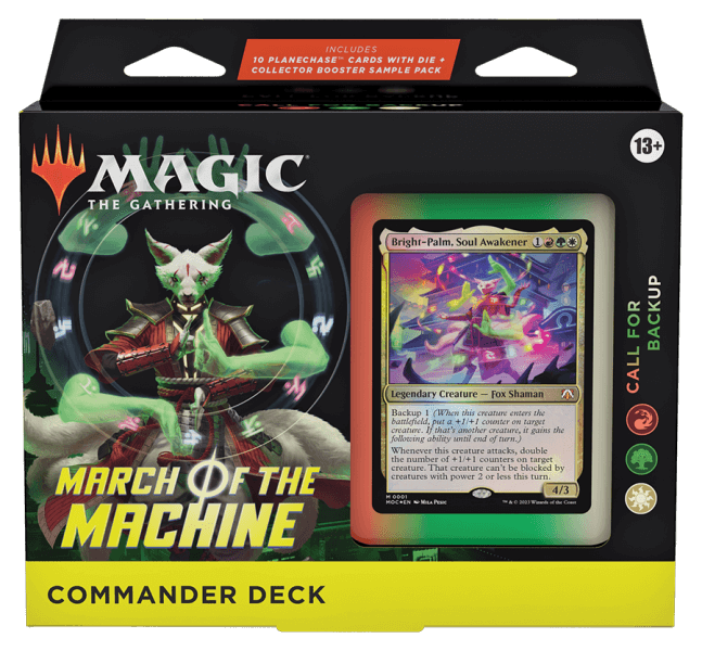 Magic the Gathering March of the Machine Commander - Call for Backup
