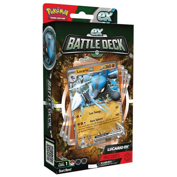 Levně Pokémon Lucario ex Battle Deck