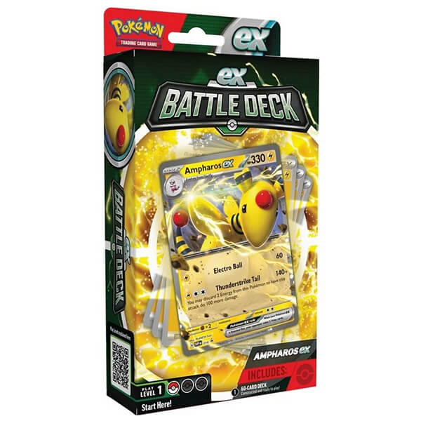 Levně Pokémon Ampharos ex Battle Deck