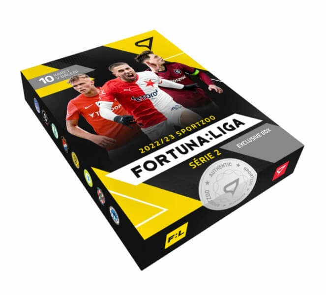 Levně Fotbalové karty Fortuna Liga 2022-2023 Exclusive box 2. série
