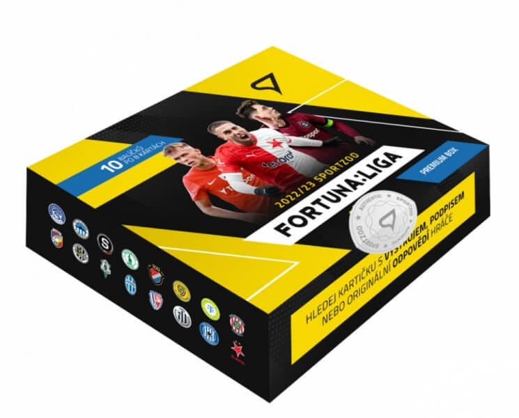 Fotbalové karty Fortuna Liga 2022-2023 Premium box 2. série