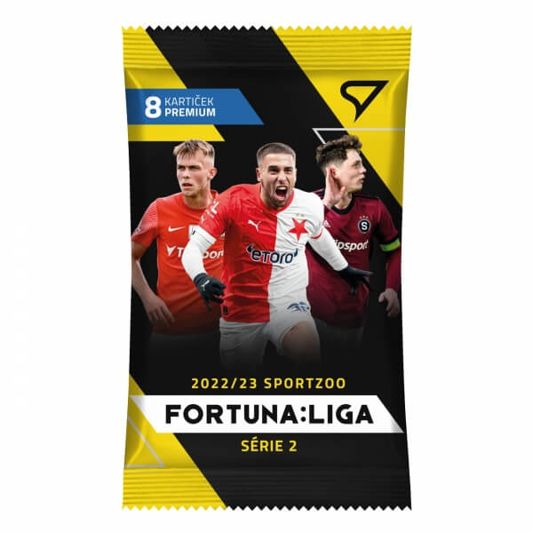 Levně Fotbalové karty Fortuna Liga 2022-2023 Premium balíček 2. série