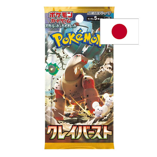 Levně Pokémon Clay Burst Booster - japonsky
