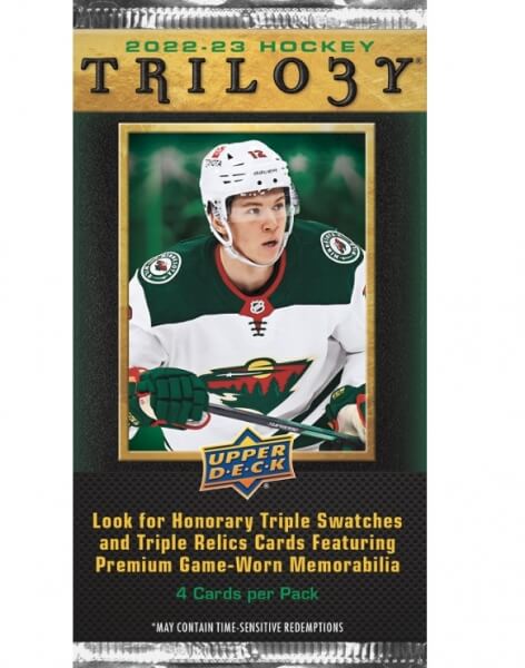 2022-2023 NHL Upper Deck Trilogy balíček - hokejové karty