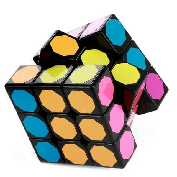 Hlavolam kocka 3x3x3 - Brain quest - plastová