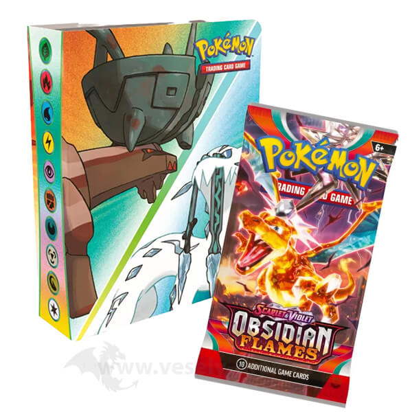 Levně Pokémon Obsidian Flames - Mini album + booster