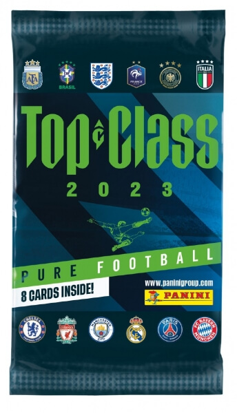 Levně Fotbalové karty Panini Top Class 2023 - Booster