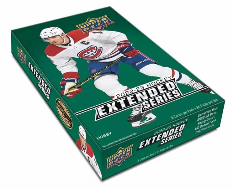 Levně 2022-2023 NHL Upper Deck Extended Series Hobby Box - hokejové karty