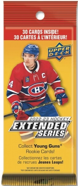 Levně 2022-2023 NHL Upper Deck Extended Series Fat pack - hokejové karty