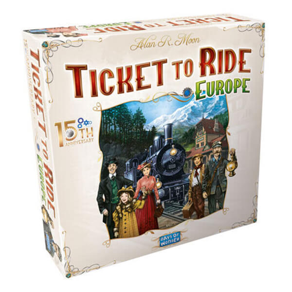 Levně Ticket to Ride! Europe - 15th Anniversary - EN