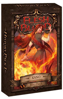 Flesh and Blood TCG - History Pack 1 Blitz Deck Kano
