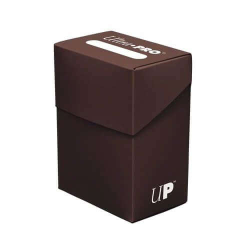 Levně Krabička na karty UltraPro Solid Deck Box - Brown
