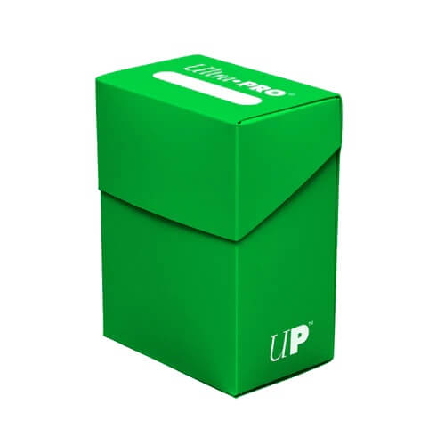 Krabička na karty UltraPro Solid Deck Box - Lime Green