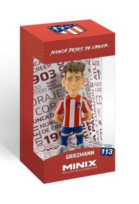 Levně Fotbalová figurka Minix: Club Atletico Madrid - Griezmann