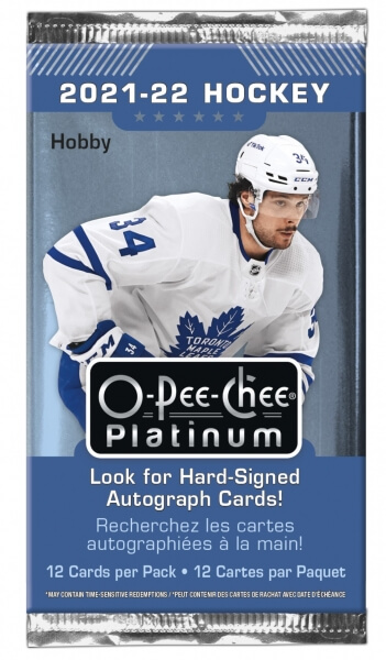 Levně 2021-2022 NHL UD O-Pee-Chee Platinum Hobby Balíček - hokejové karty