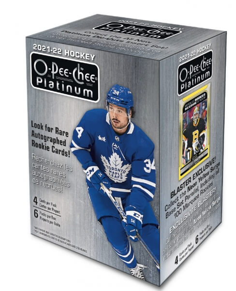 Levně 2021-2022 NHL UD O-Pee-Chee Platinum Blaster Box - hokejové karty